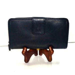 Genuine Leather Travel Black 🖤 Wallet Organizer Tourist Accessory unisex